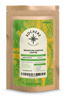 Brazilian Santos Coffee - Single Origin Kochere Coffee Company - Brazilian Santos Coffee - Kochere Coffee Company.