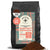 A 2lb bag of Kochere Coffee Ethiopian Harrar Natural Medium Roast by Kochere Coffee Company—single origin, organic, drip grind, fresh and roasted to order, with fruity blueberry and dark chocolate notes; beans and grounds spilled in front.