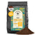 A 5lb bag of Kochere Coffee Kenyan Nyeri Embu AB, medium-light roast with lemon and blackberry notes, coarse ground by Kochere Coffee Company. Label: "Fresh and Roasted to Order." Pile of coffee grounds shown in front.