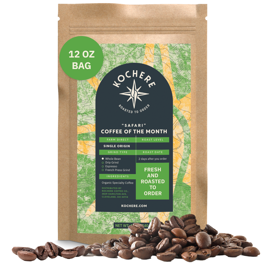 Kochere Safari "Coffee of the Month" Club - Fresh Roasted Single Origin Subscription