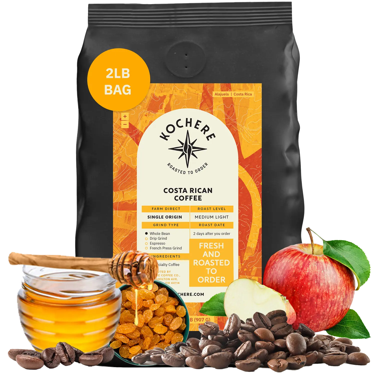 Alajuela Costa Rica Coffee Beans for Sale – Kochere Coffee Co.