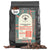 A black bag of Kochere Coffee Ethiopian Harrar Natural Medium Roast whole beans, with a detailed label, sits amid scattered organic beans—highlighting fruity blueberry and dark chocolate notes. Brand: Kochere Coffee Company.