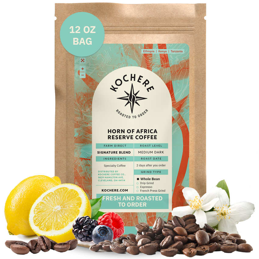 Kochere Coffee Horn of Africa Reserve Signature Espresso Blend - Medium-Dark Roast