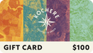 Kochere gift card with colorful design and $100 value