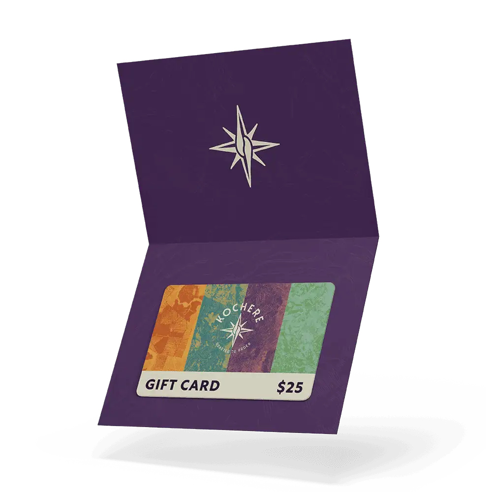 Purple giftcard holder for $25 Kochere giftcard [all]