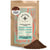 A 12 oz bag of Kochere Coffee Ethiopian Sidamo Natural Medium-Light Roast by Kochere Coffee Company, featuring milk chocolate and fruity notes, sits next to a small pile of fresh ground coffee.