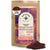 A 12oz bag of Kochere Coffee Tanzanian Mbeya AB Medium-Light Roast from Kochere Coffee Company, featuring pear, floral, and jasmine notes with fine ground coffee shown in a small pile in front of the bag.