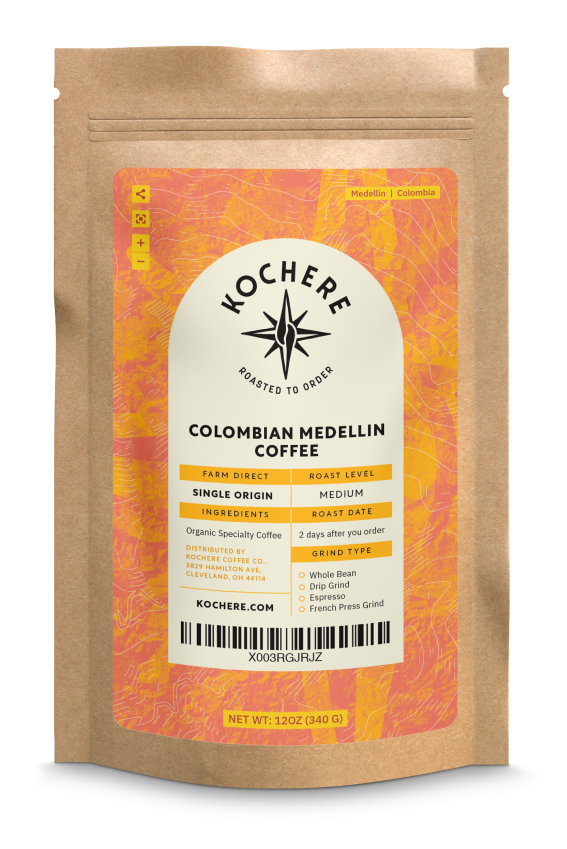 Colombian Medellin Coffee - Simple Origin - Medium Roast